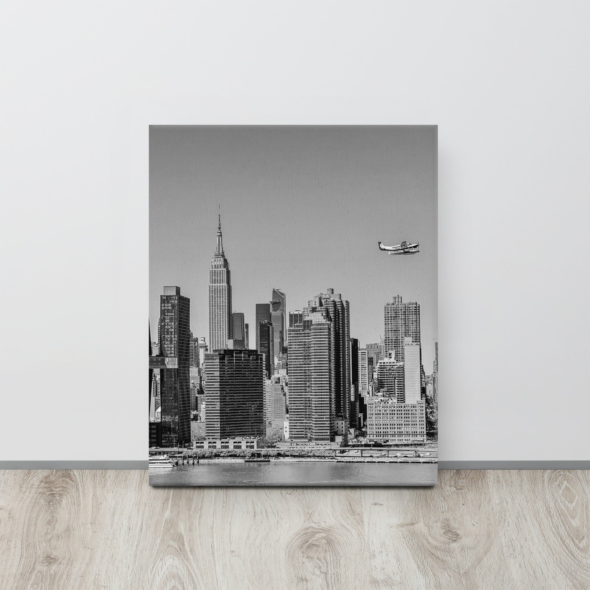 Midtown NYC Airplane — Limited Edition Canvas