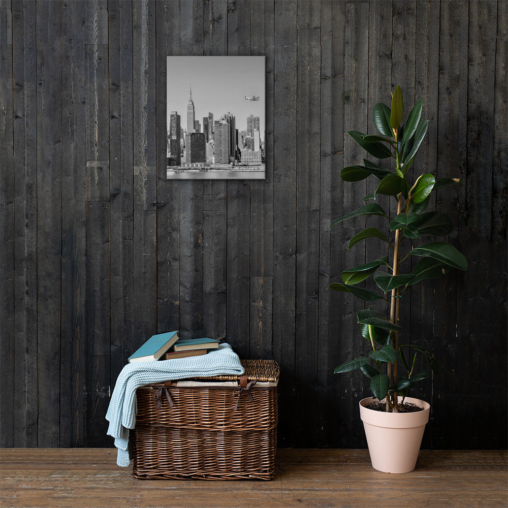 Midtown NYC Airplane — Limited Edition Canvas