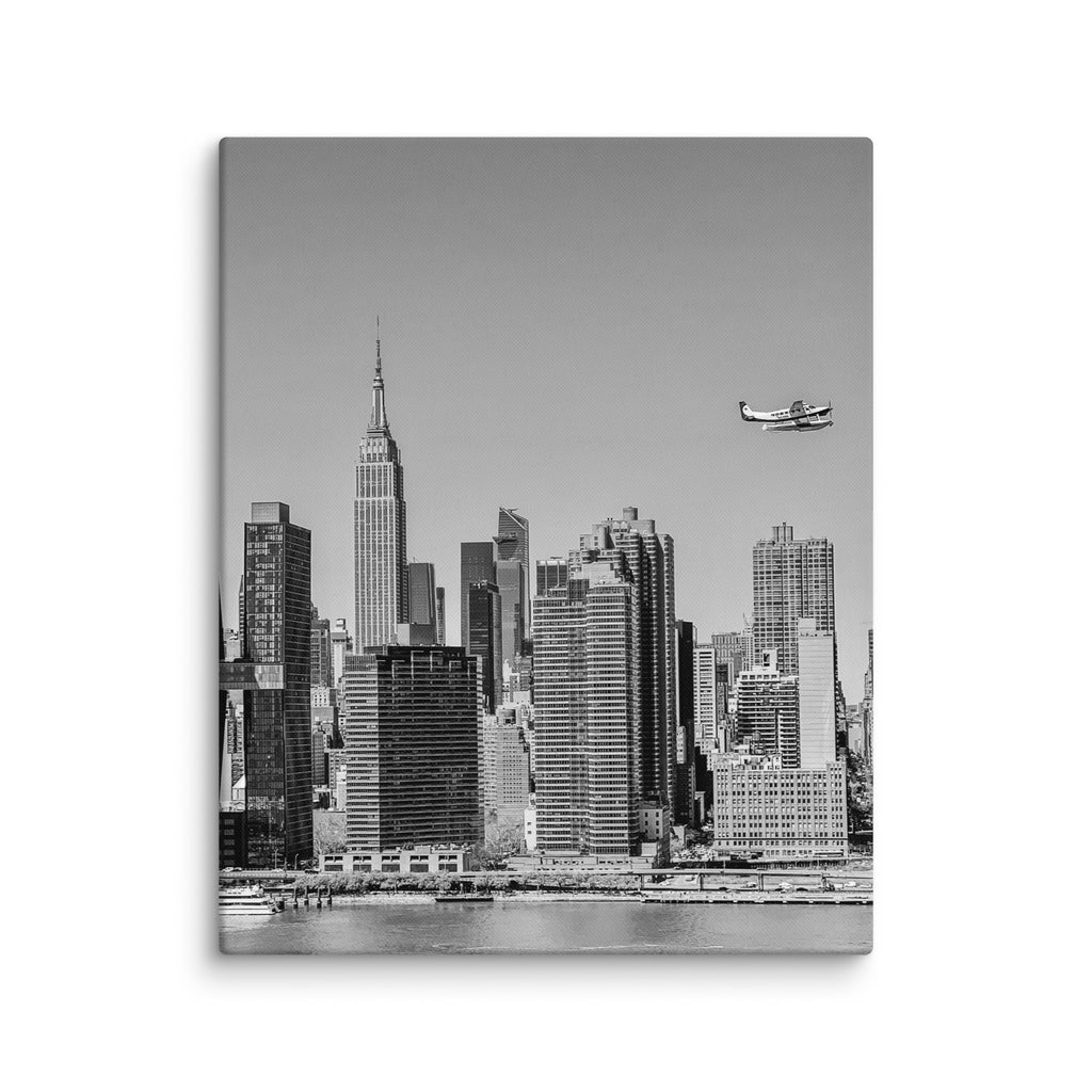 Midtown NYC Airplane — Limited Edition Canvas