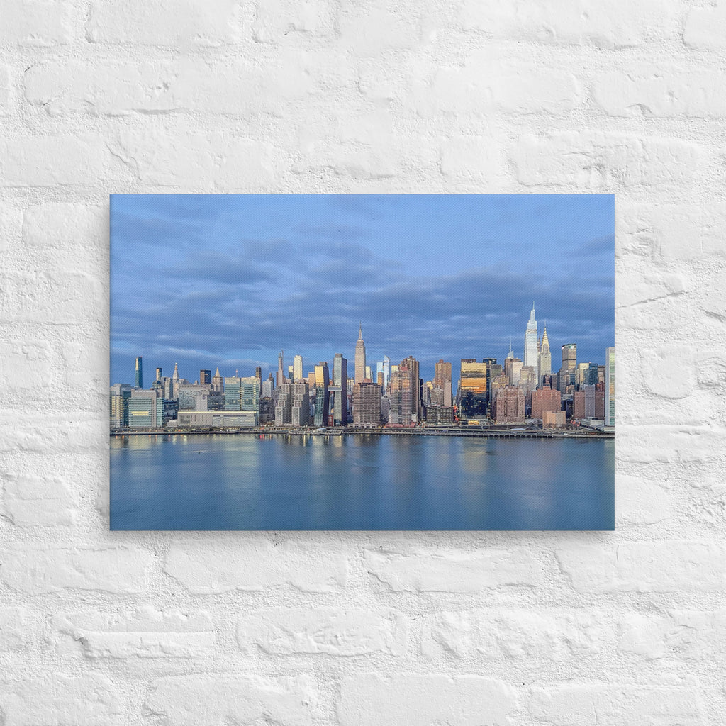 NYC Morning Skyline — Canvas Print