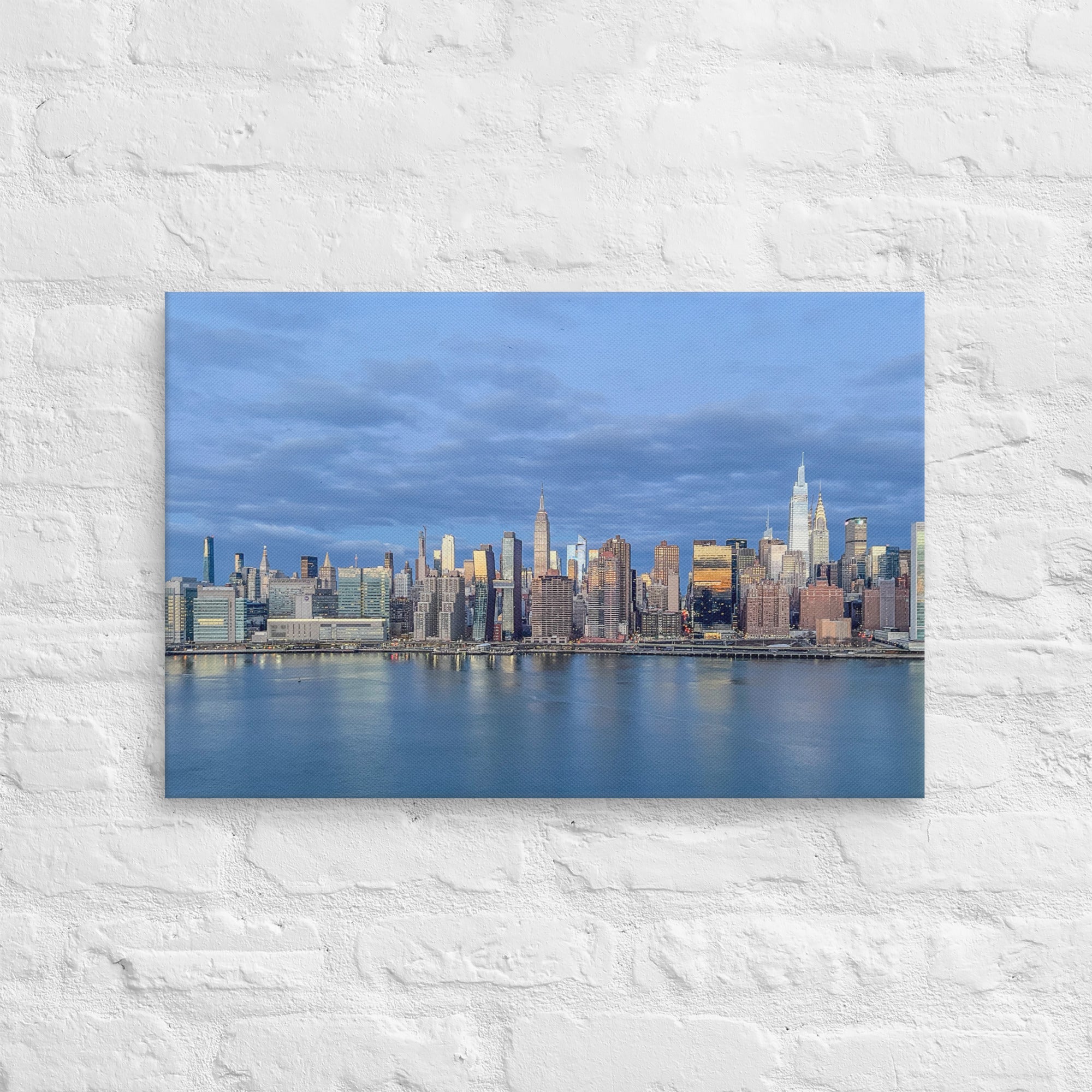 NYC Morning Skyline — Canvas Print