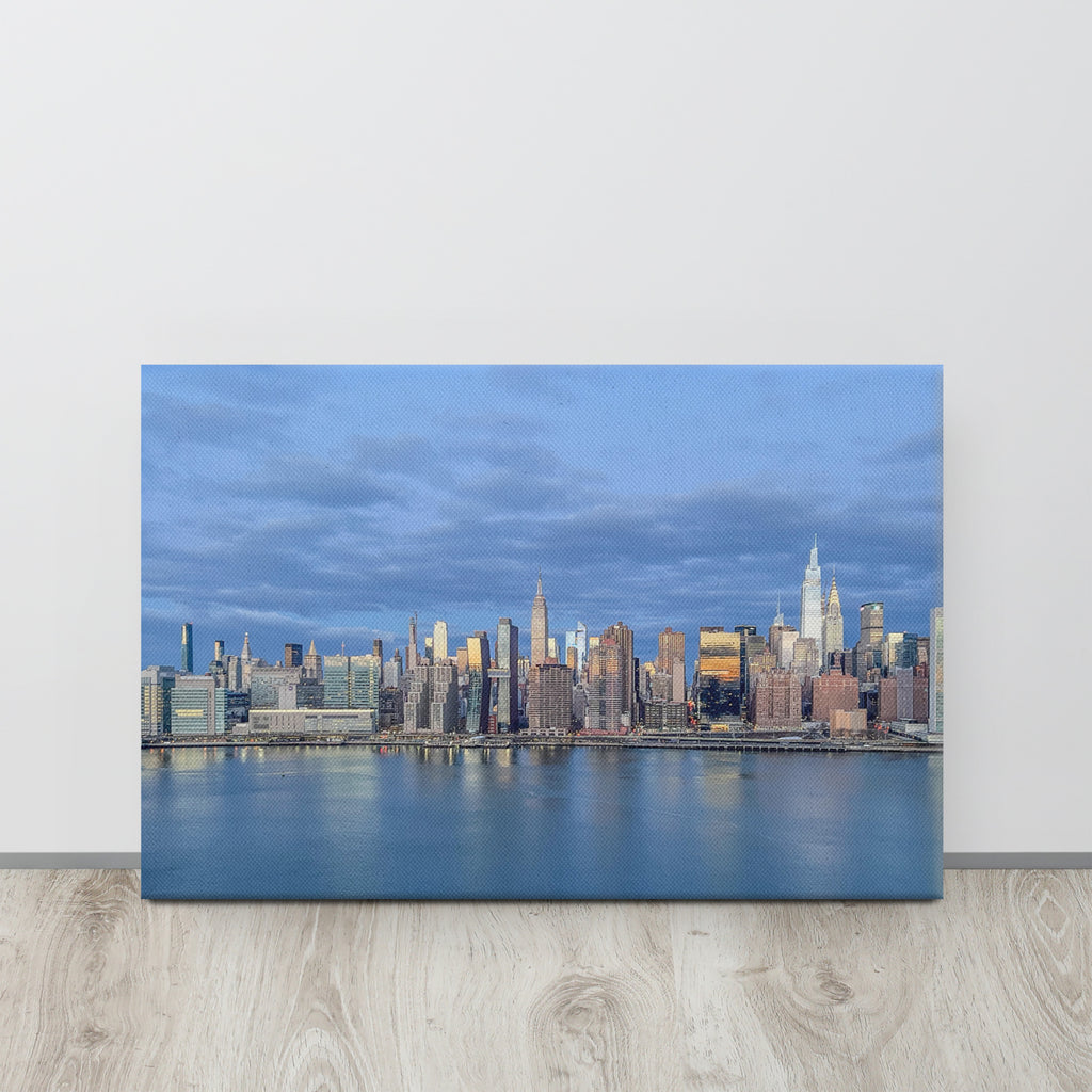 NYC Morning Skyline — Canvas Print