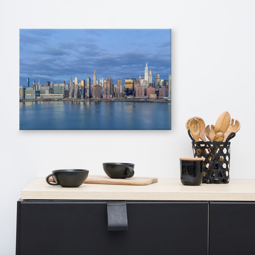 NYC Morning Skyline — Canvas Print