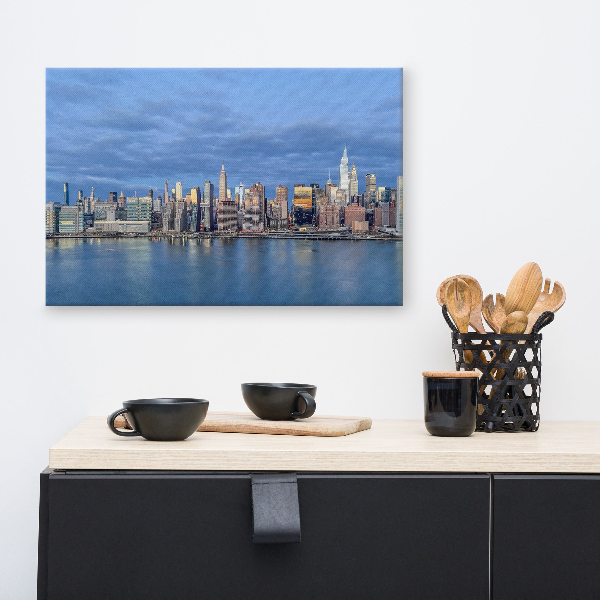 NYC Morning Skyline — Canvas Print