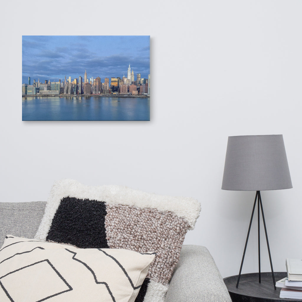 NYC Morning Skyline — Canvas Print