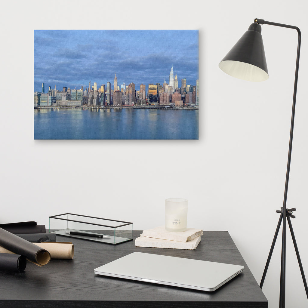 NYC Morning Skyline — Canvas Print