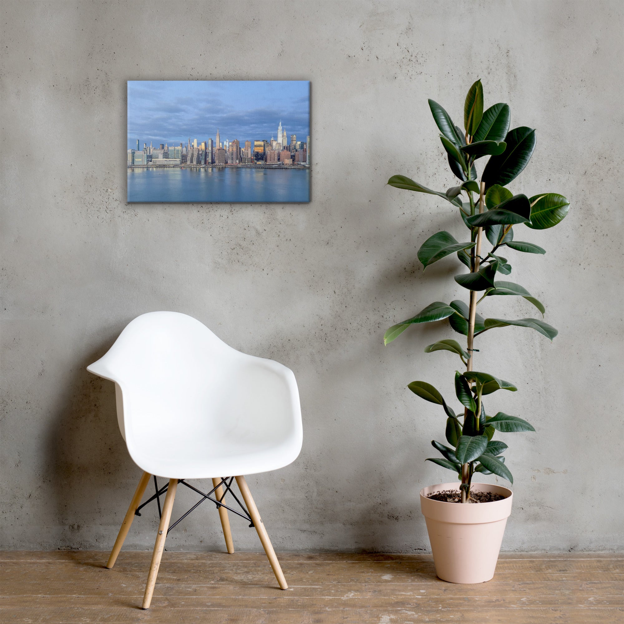 NYC Morning Skyline — Canvas Print