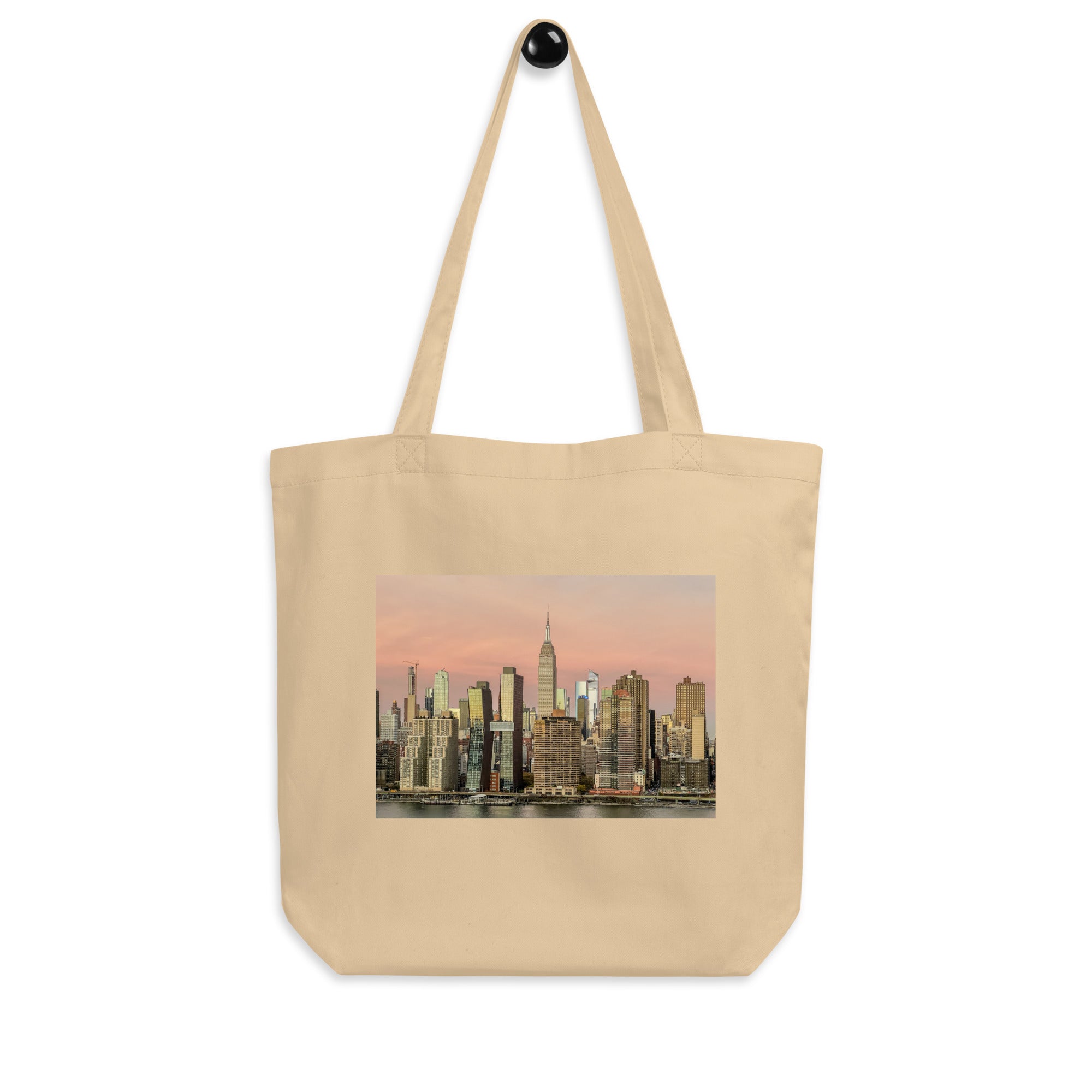 Soft Morning Skyline Eco Tote Bag — NYC Edition