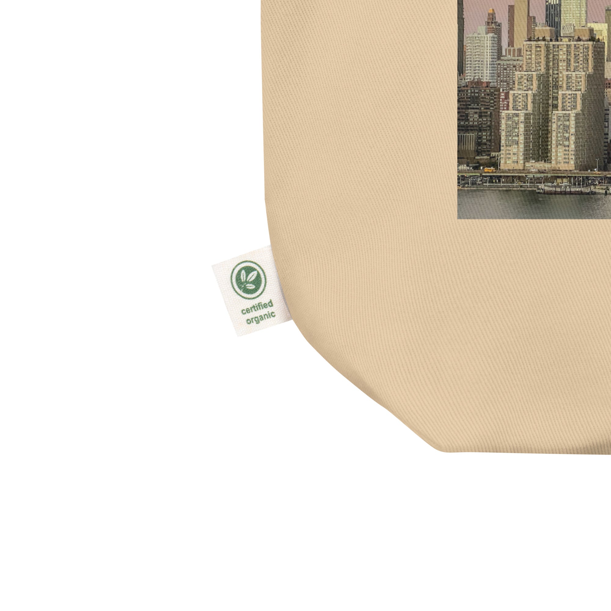 Soft Morning Skyline Eco Tote Bag — NYC Edition