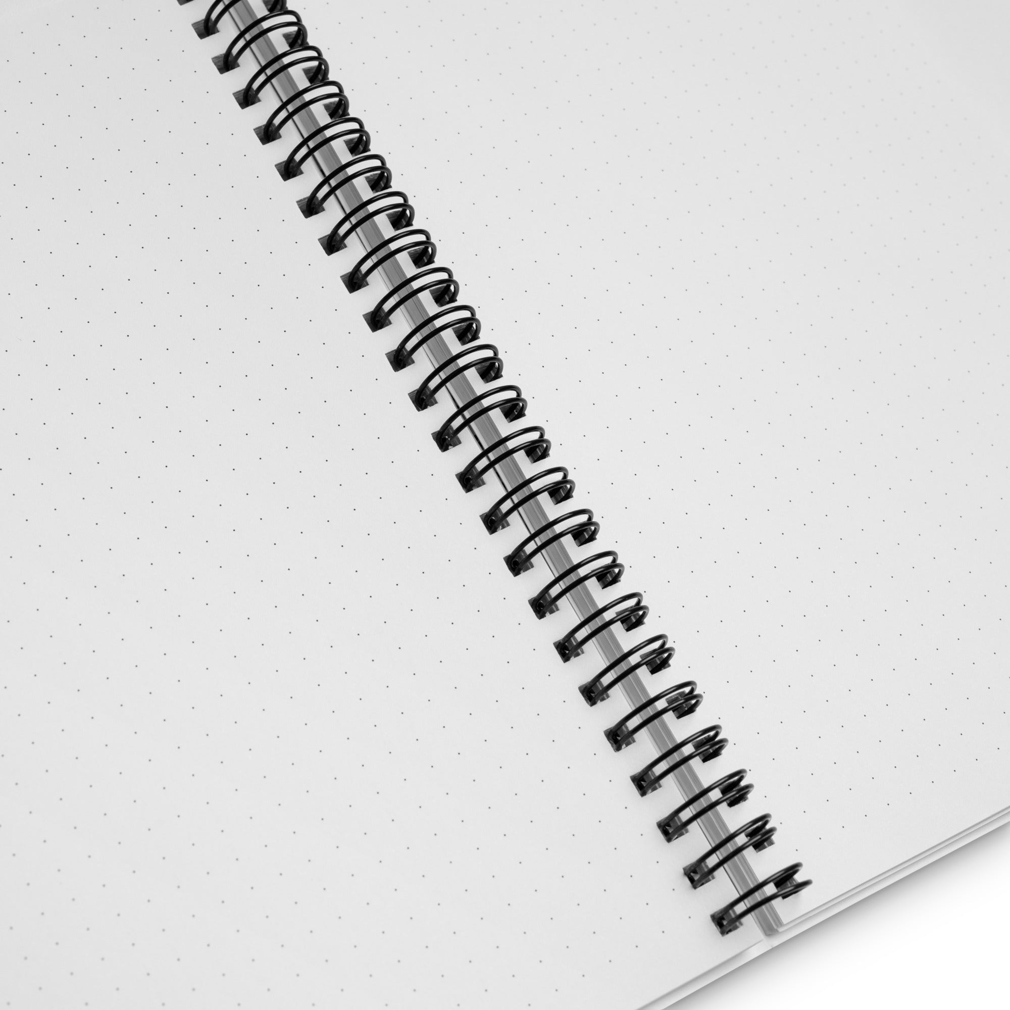 EmpireStates Moon Spiral Notebook — Black & White Edition