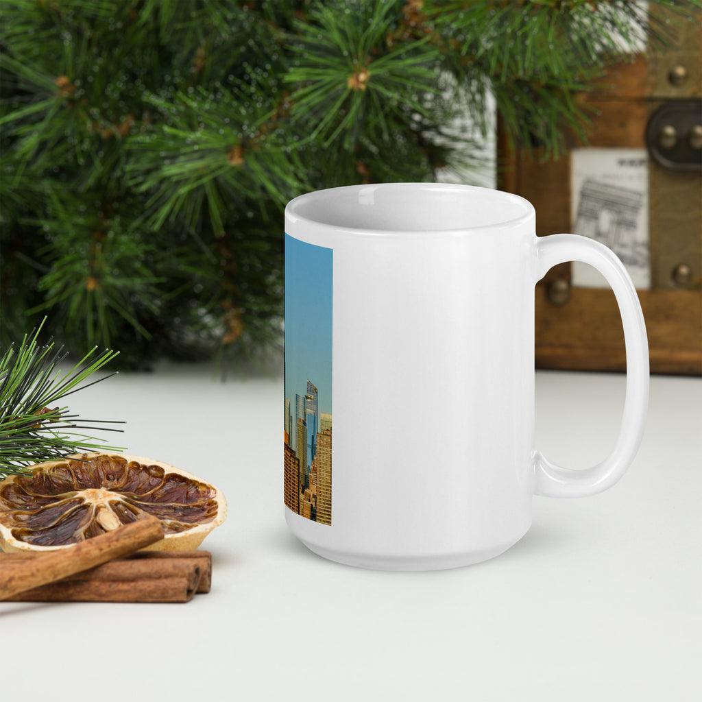 Empire State Building Moonset Mug – New York Skyline Coffee Cup